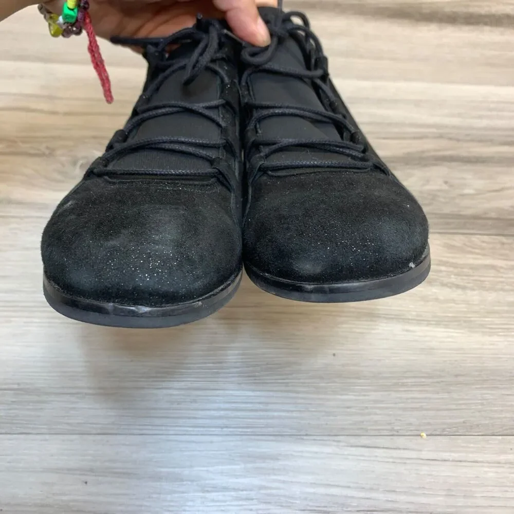 Cloud Footwear Black Stretch Heeled Comfort Ankle Shoes Portugal Size 6 EU 37‎